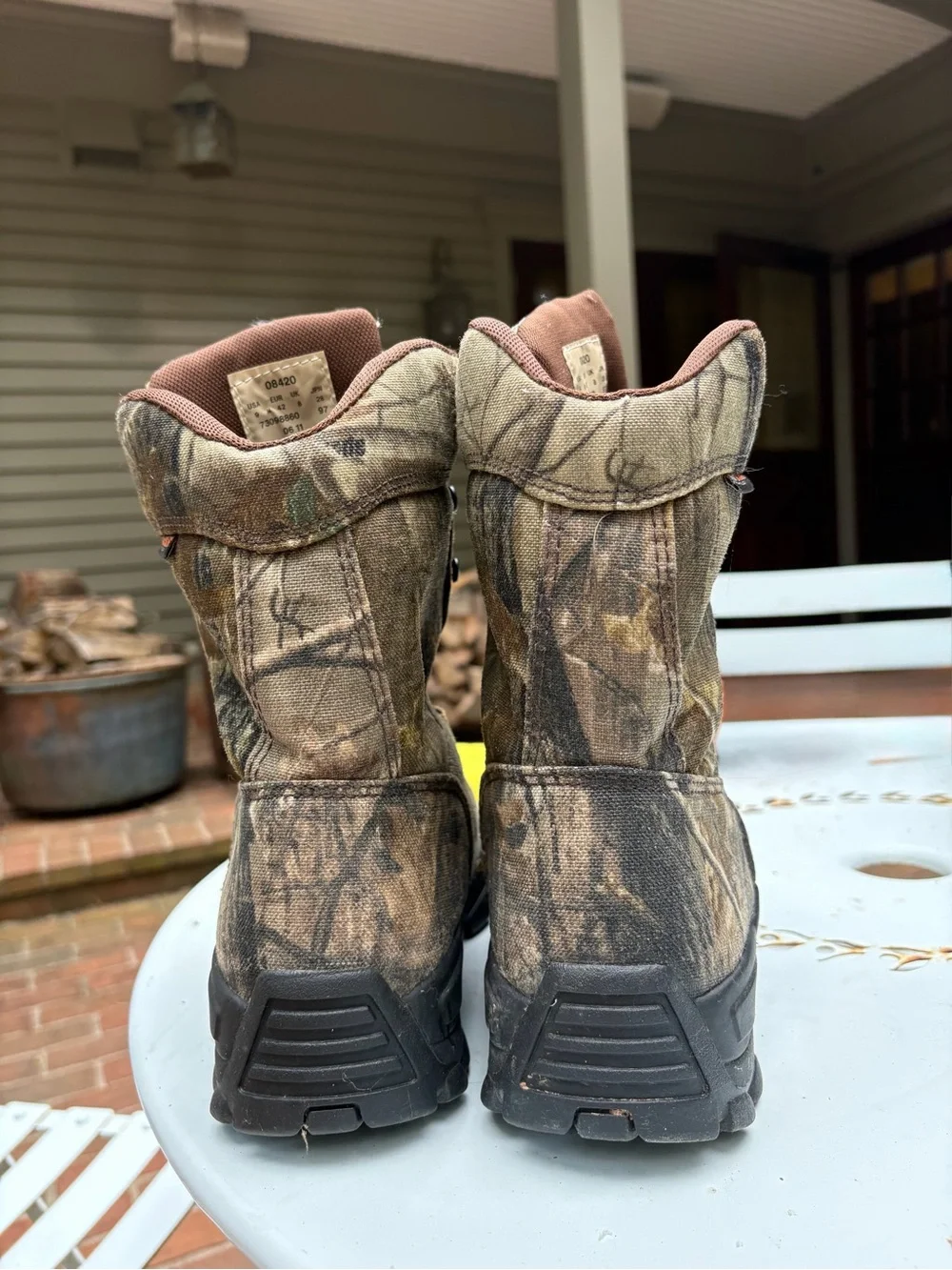 Field & Stream Waterproof Camo Hunting Boots 9